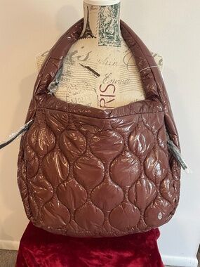 FREE PEOPLE - Quilted/Puffer Shoulder Bag - NWT